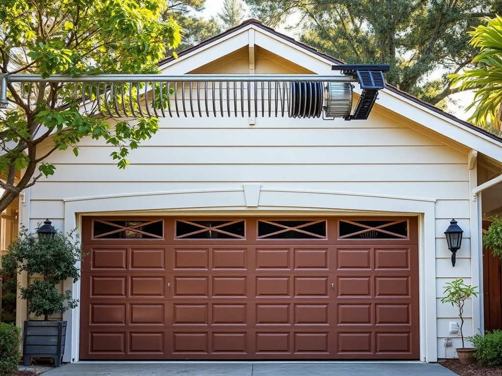 Garage Door Spring Repair editorial image for Palo Alto garage door service